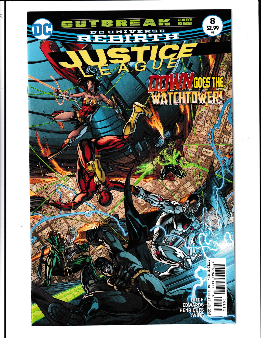 Justice League #8 (2017) DC Comics