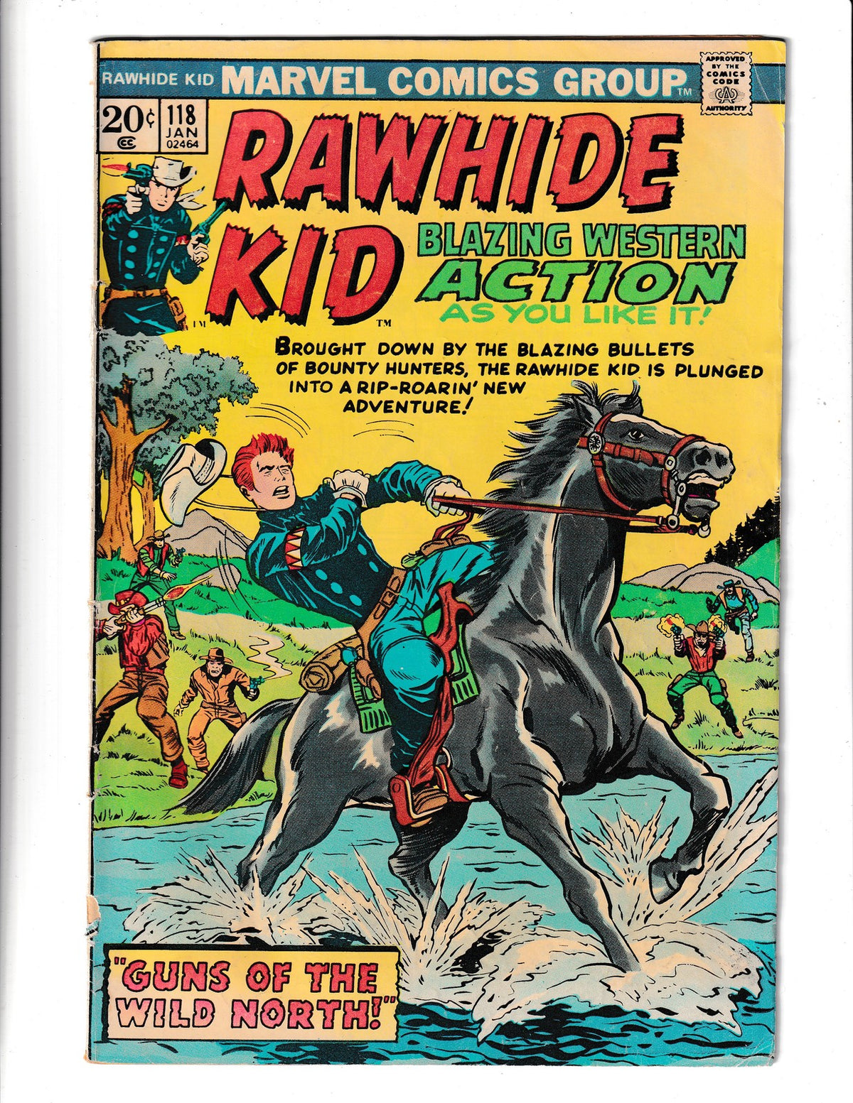 Rawhide Kid #118 (1974) Marvel Comics