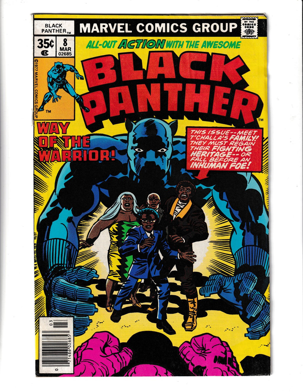 Black Panther #8 (1978) Marvel Comics SKU:2617