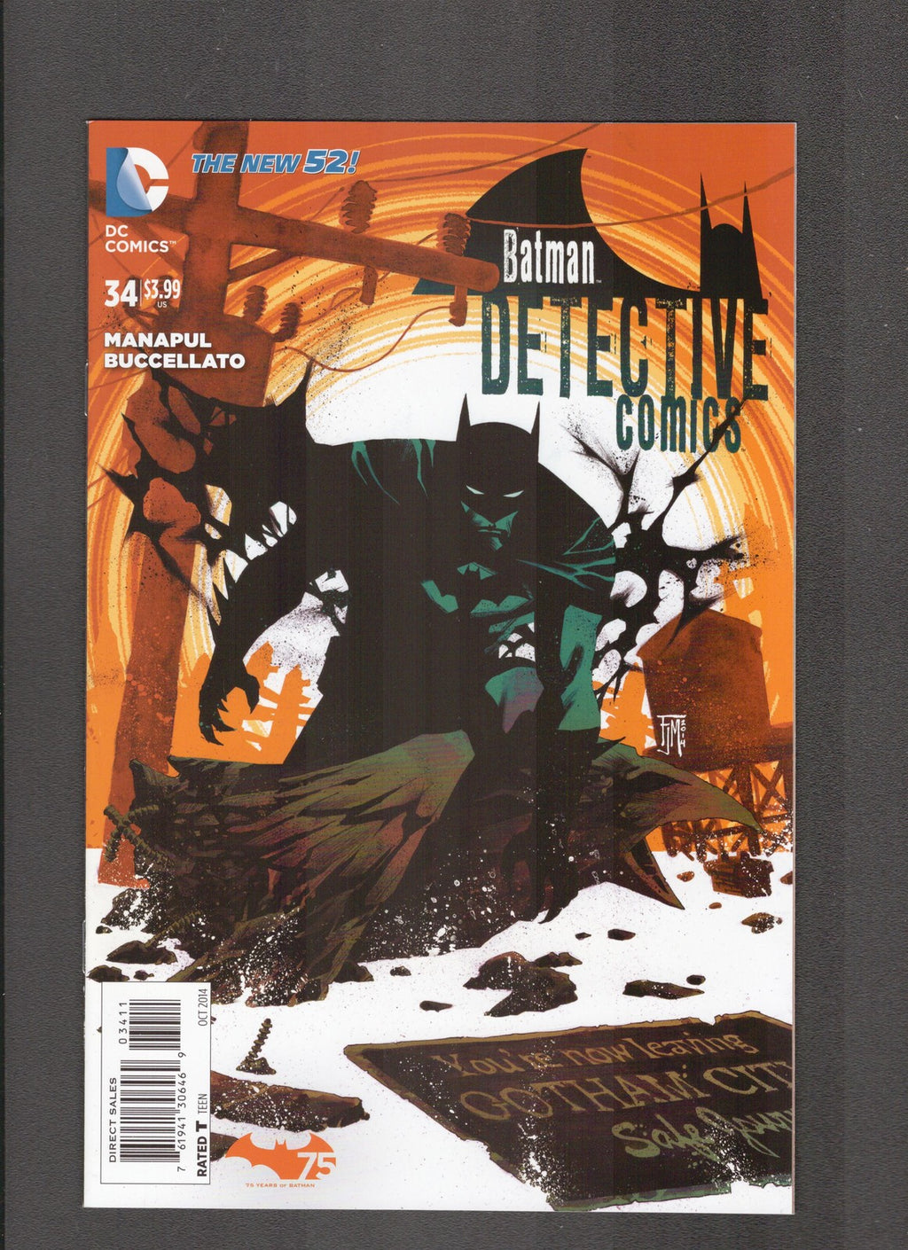 Detective Comics #34 (2014) Francis Manapul DC Comics