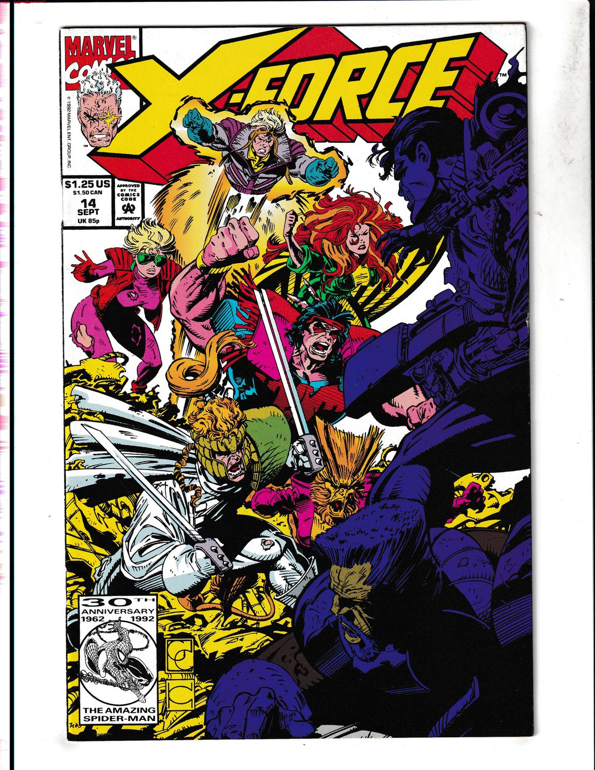 X-Force #14 (1992) Nicieza, Milgrom Marvel Comics