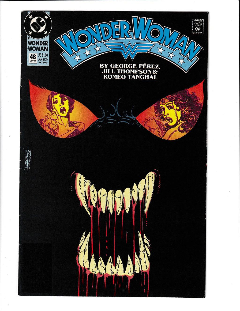 Wonder Woman #48 (1990) George Perez Marvel Comics