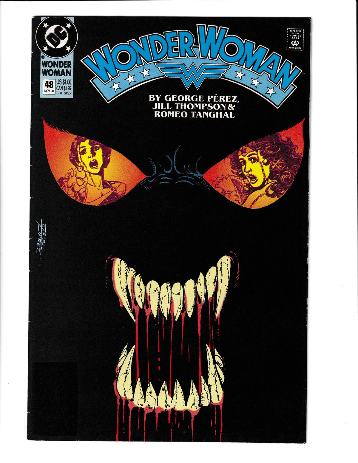 Wonder Woman #48 (1990) George Perez Marvel Comics