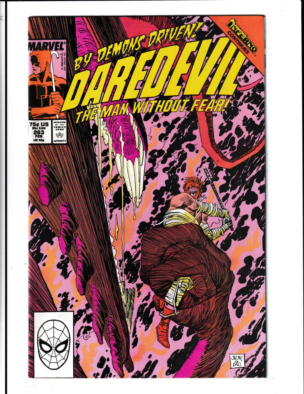 Daredevil #263 (1989) Higher Grade Marvel Comics SKU:682