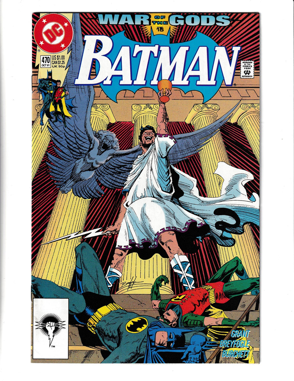 Batman #470 (1991) DC Comics SKU:2368