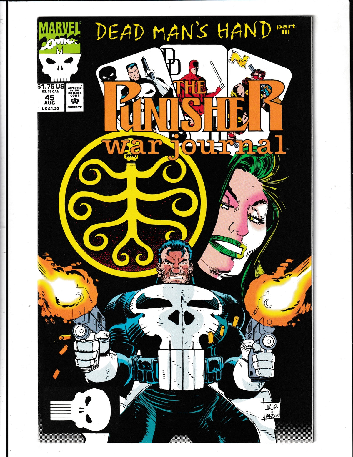 Punisher: War Journal #45 (1992) Higher Grade Marvel Comics
