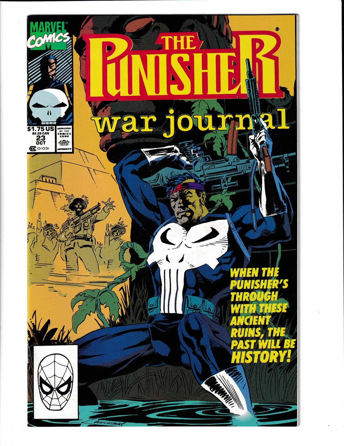 Punisher War Journal #23 (1990) Marvel Comics