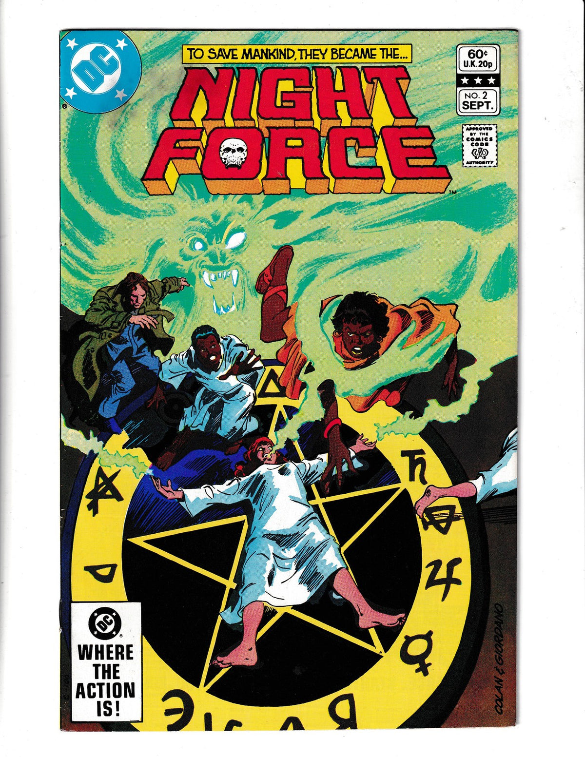 Night Force #2 (1982) DC Comics SKU:3030