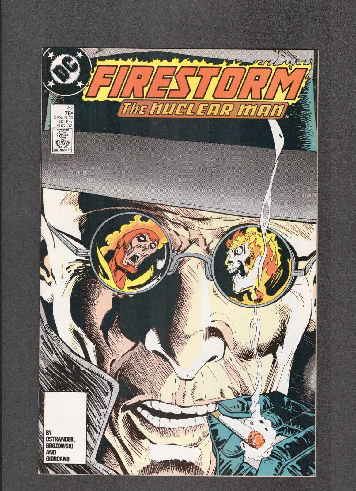 Fury of Firestorm #62 (1987) Joe Brozowsky - Dick Giordano DC Comics