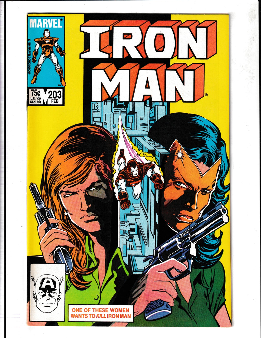 Iron Man #203 (1985) Marvel Comics SKU:1448