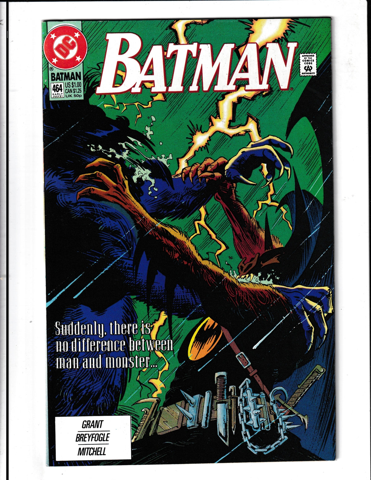 Batman #464 (1991) DC Comics SKU:889