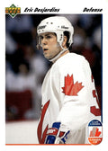 1991-92 Upper Deck #504 Eric Desjardins Hockey Canada