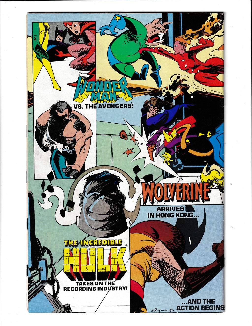 Marvel Comics Presents #38 (1990) Excalibur Marvel Comics