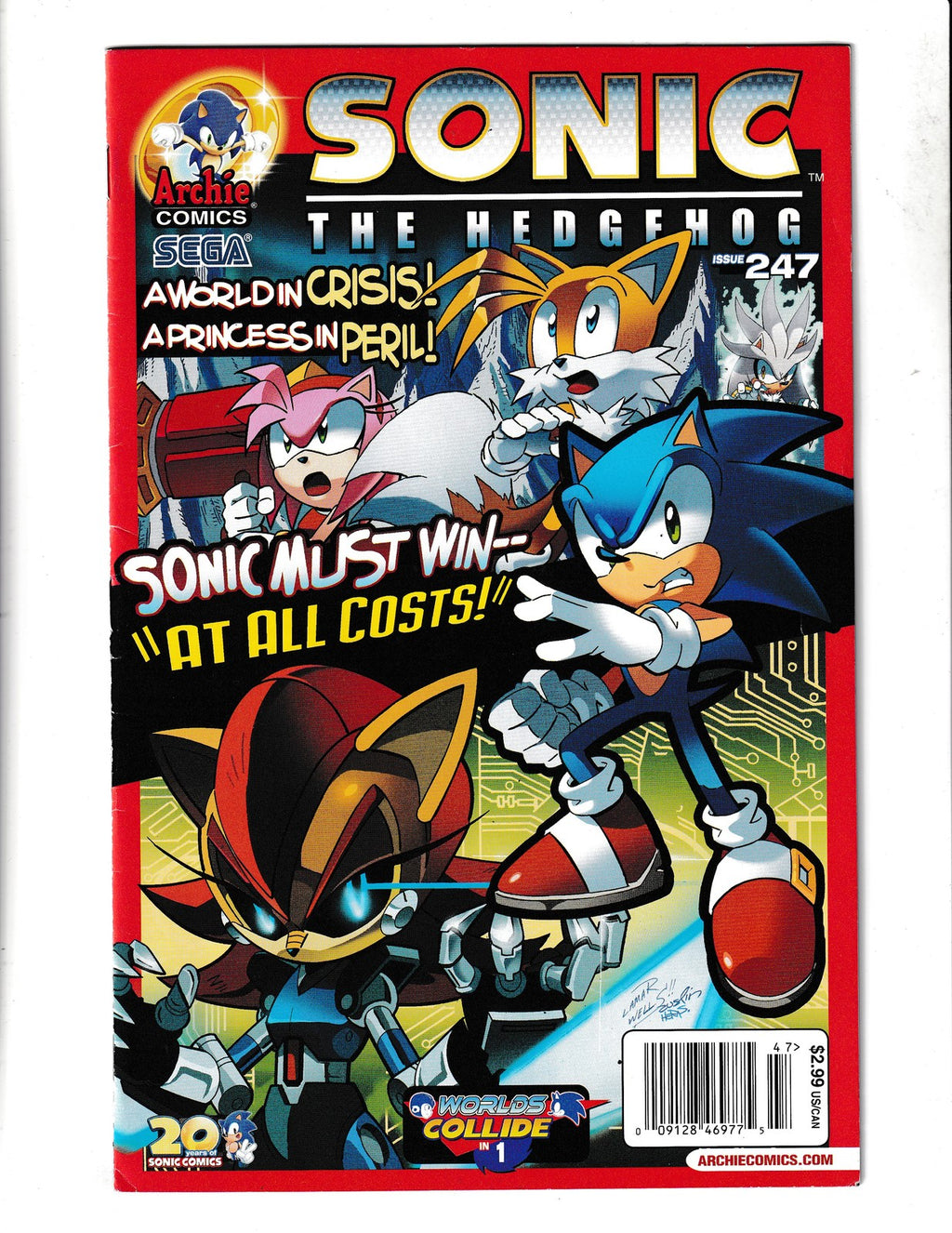 Sonic the Hedgehog #247 (2012) Archie Comics