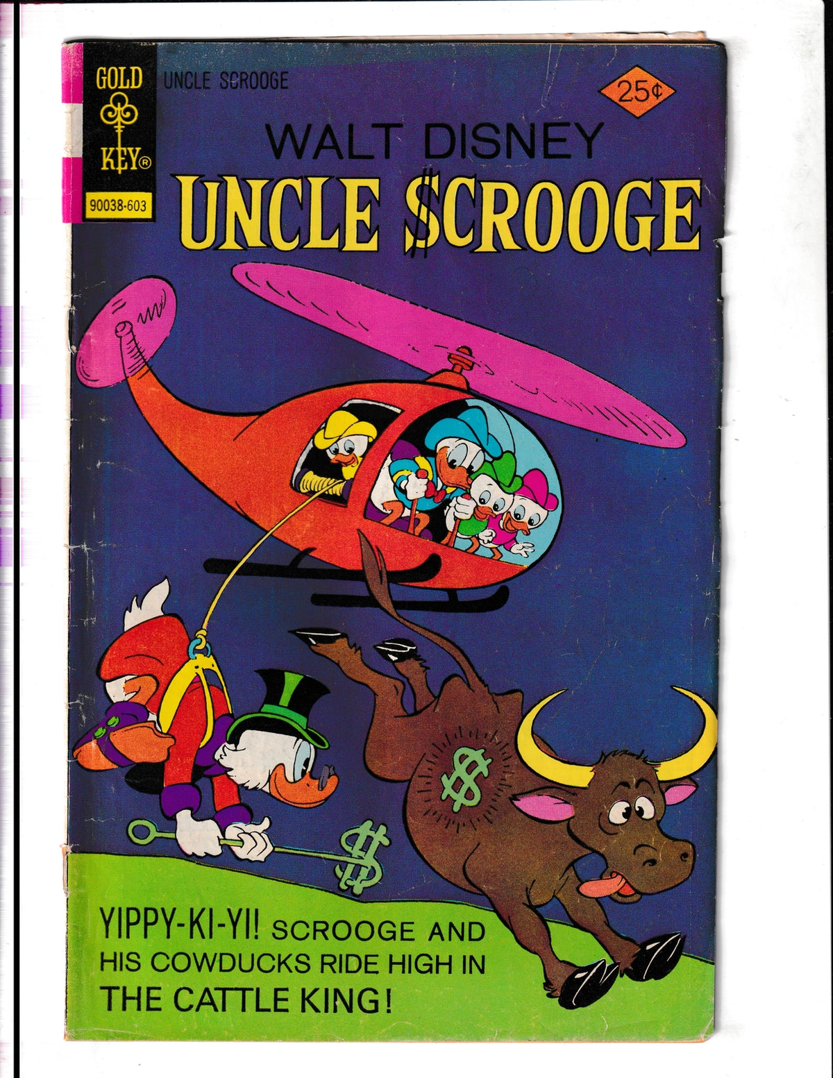 Uncle Scrooge #126 (1976) Gold Key Comics