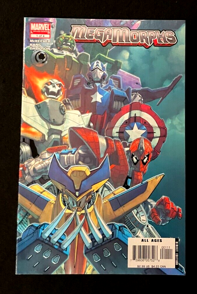 Megamorphs - Complete Set of 4 - #1-4 (2005) Marvel Comics