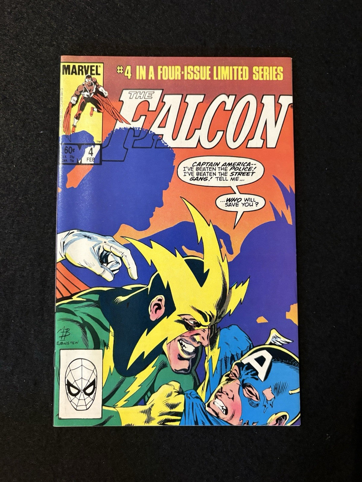 Falcon 1-4 (1983) Complete Mini-Series Marvel Comics Lot