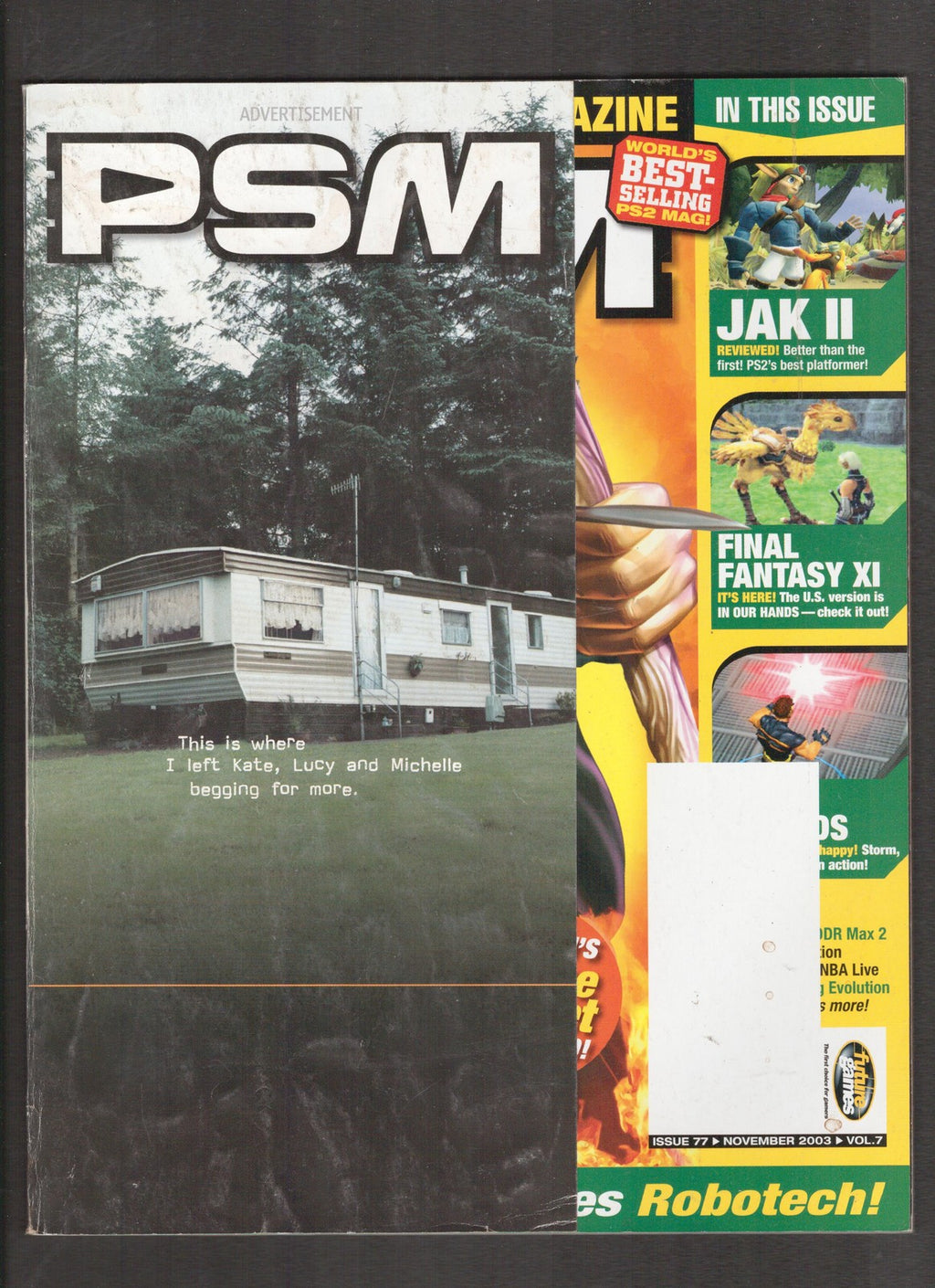PSM Play Station Magazine #77 (2003) November  Comics
