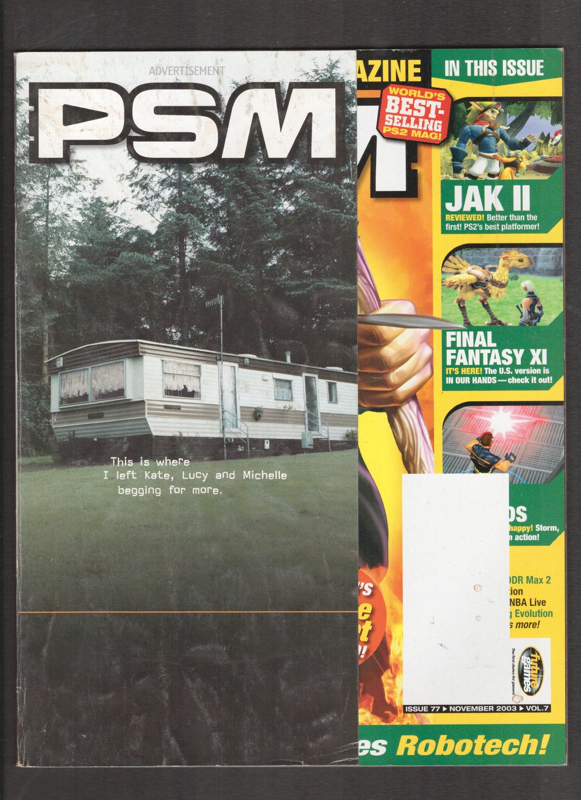 PSM Play Station Magazine #77 (2003) November  Comics