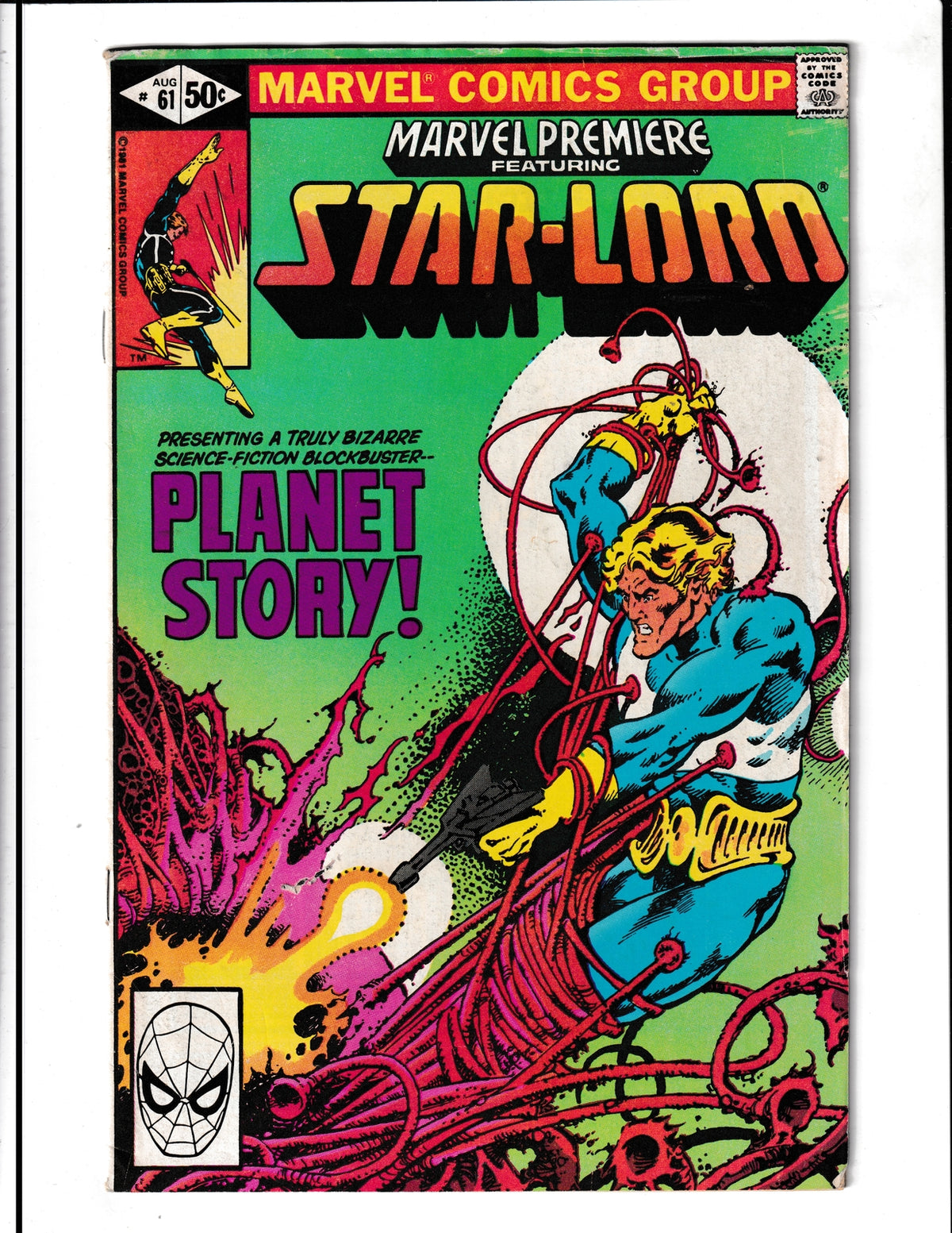 Marvel Premiere #61 (1981) Featuring Star-Lord - FINAL ISSUE Marvel Comics