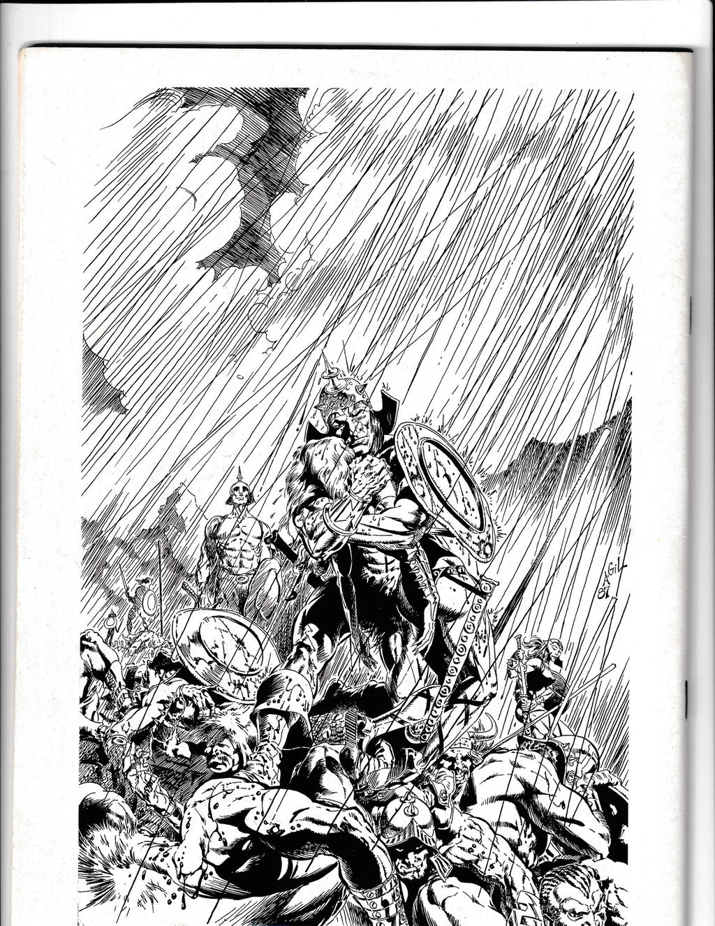 Savage Sword of Conan #136 (1987) the Barbarian Marvel Comics