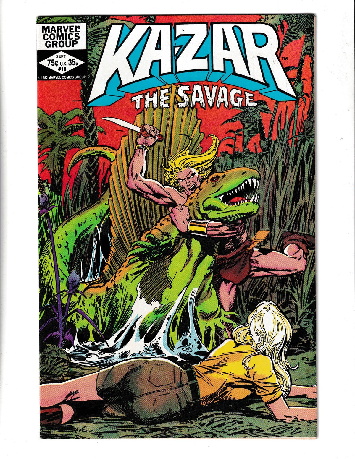 Ka-Zar the Savage #18 (1982) Marvel Comics