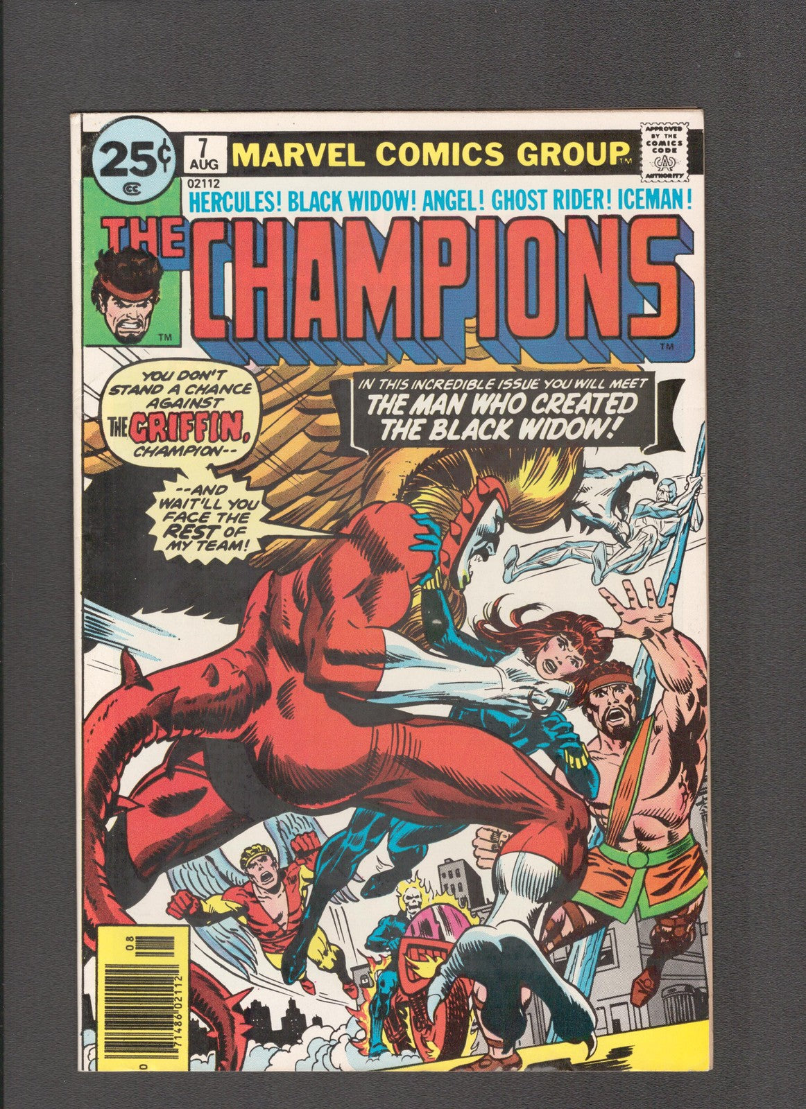Champions #7 (1976) 1st Dark Star Marvel Comics