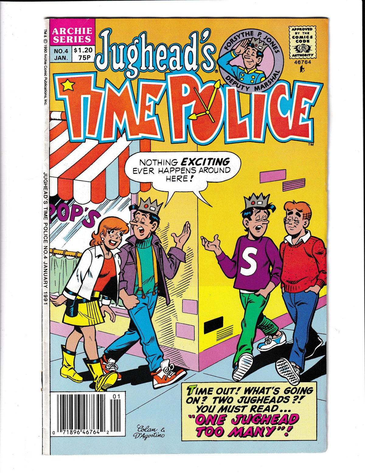 Jughead's Time Police #4 (1991) Archie Comics