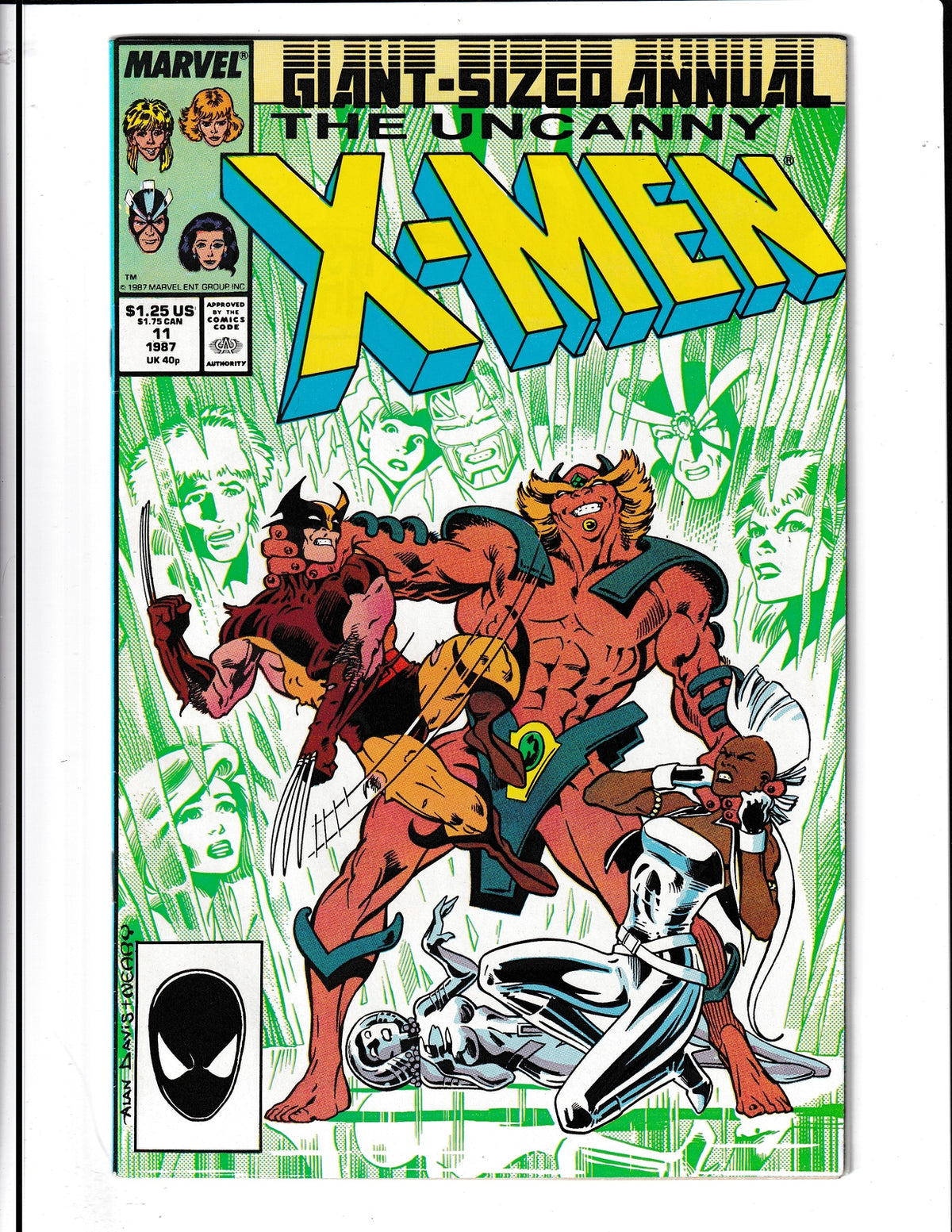 Uncanny X-Men Annuals #11 (1987) Lost In Funhouse Marvel Comics