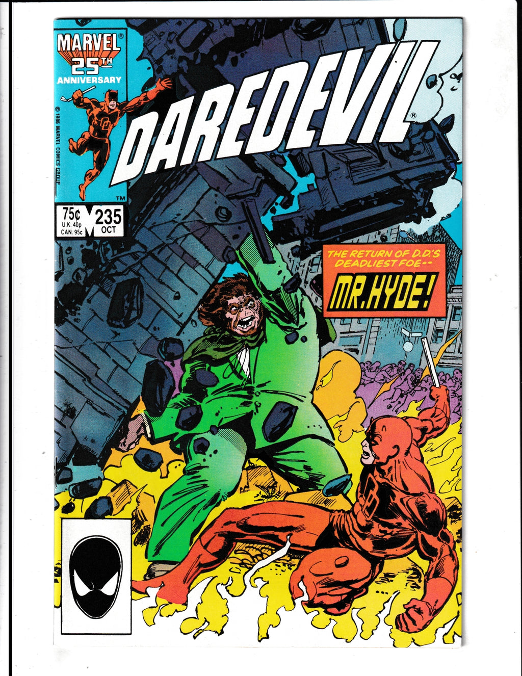 Daredevil #235 (1986) Marvel Comics SKU:1231