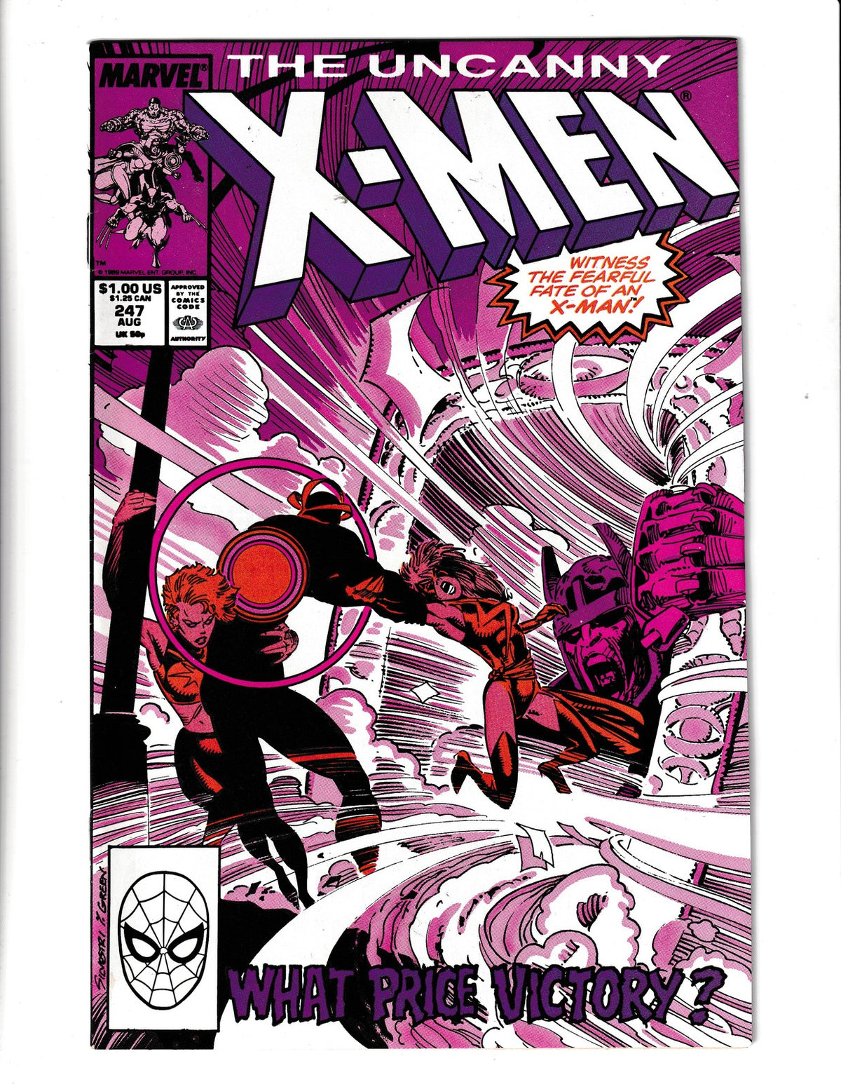 Uncanny X-Men #247 (1989) Marvel Comics SKU:2447