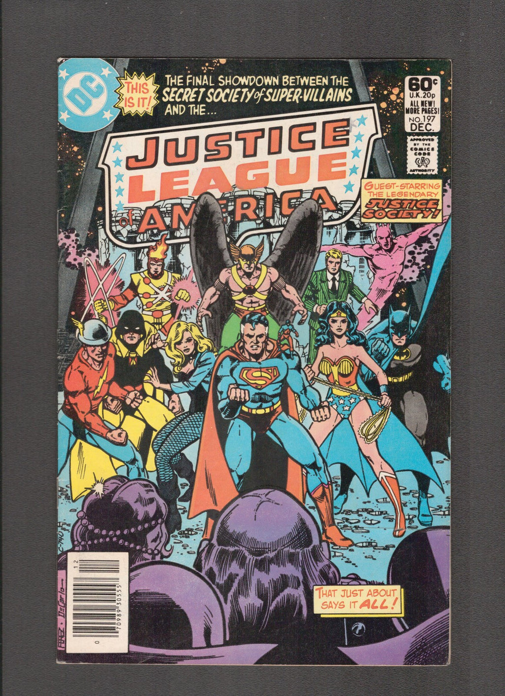 Justice League of America #197 (1981) George Perez DC Comics