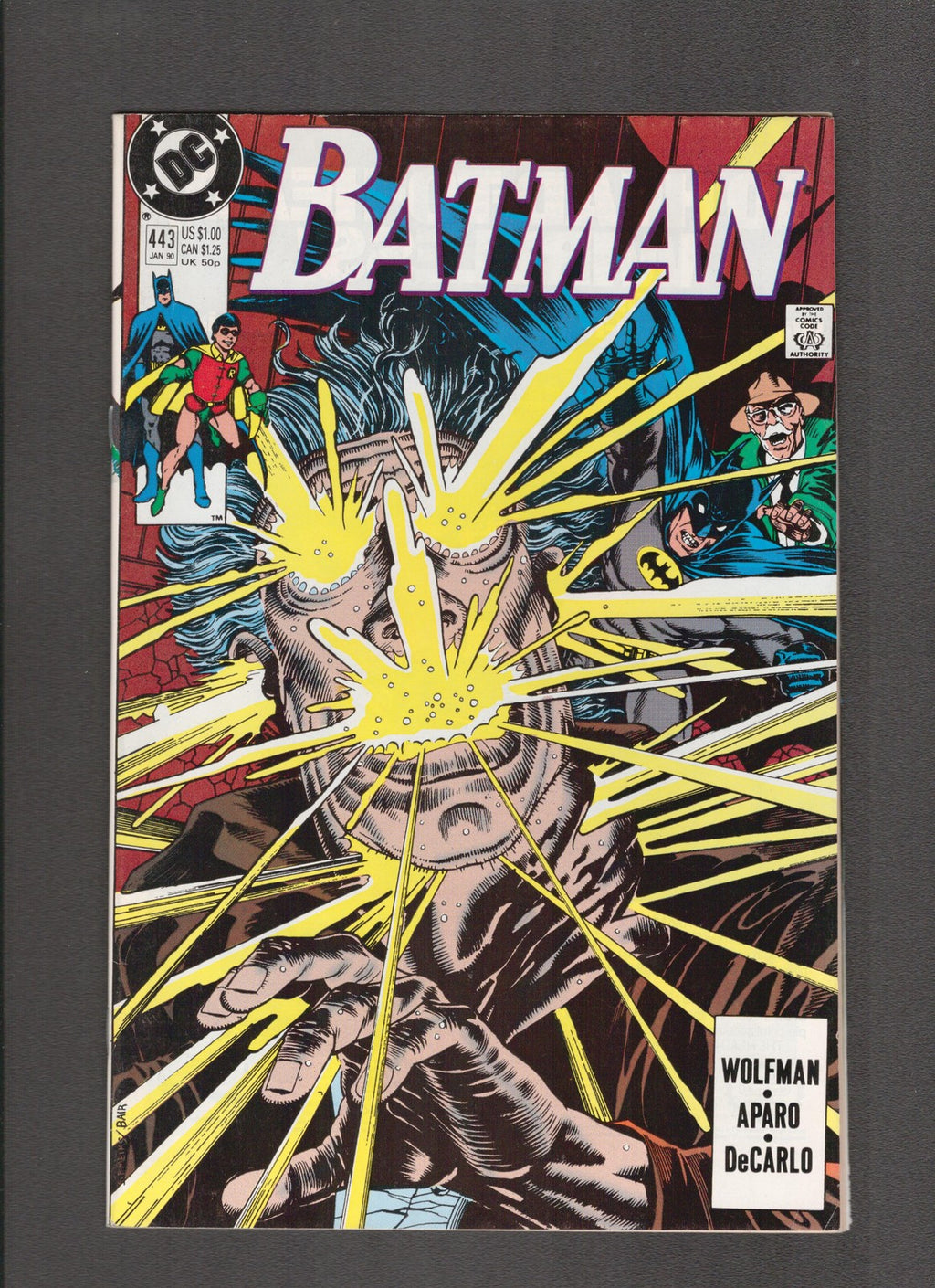Batman #443 (1990) Jim Aparo - Val Semieks DC Comics