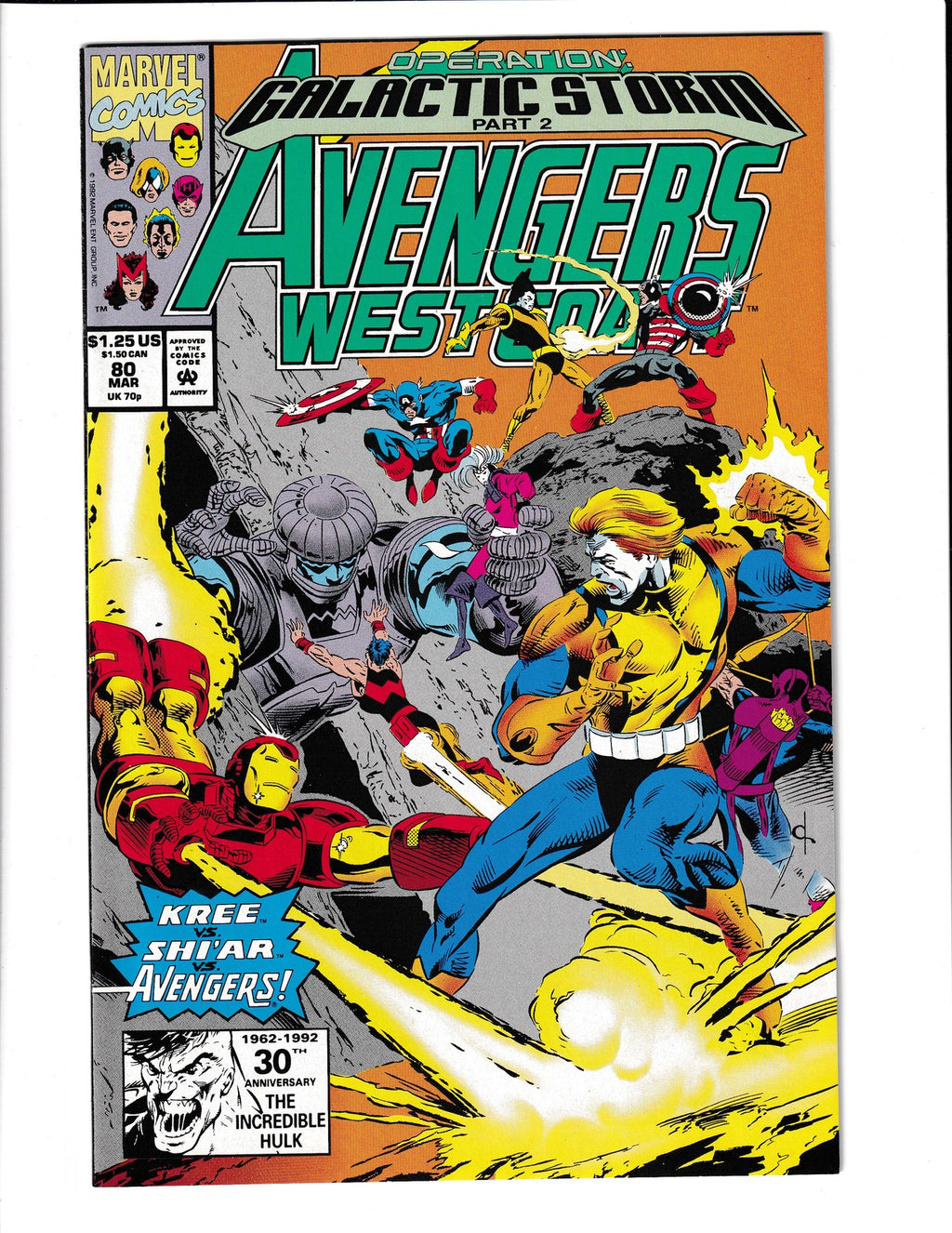 Avengers West Coast #80 (1992) Marvel Comics SKU:3420
