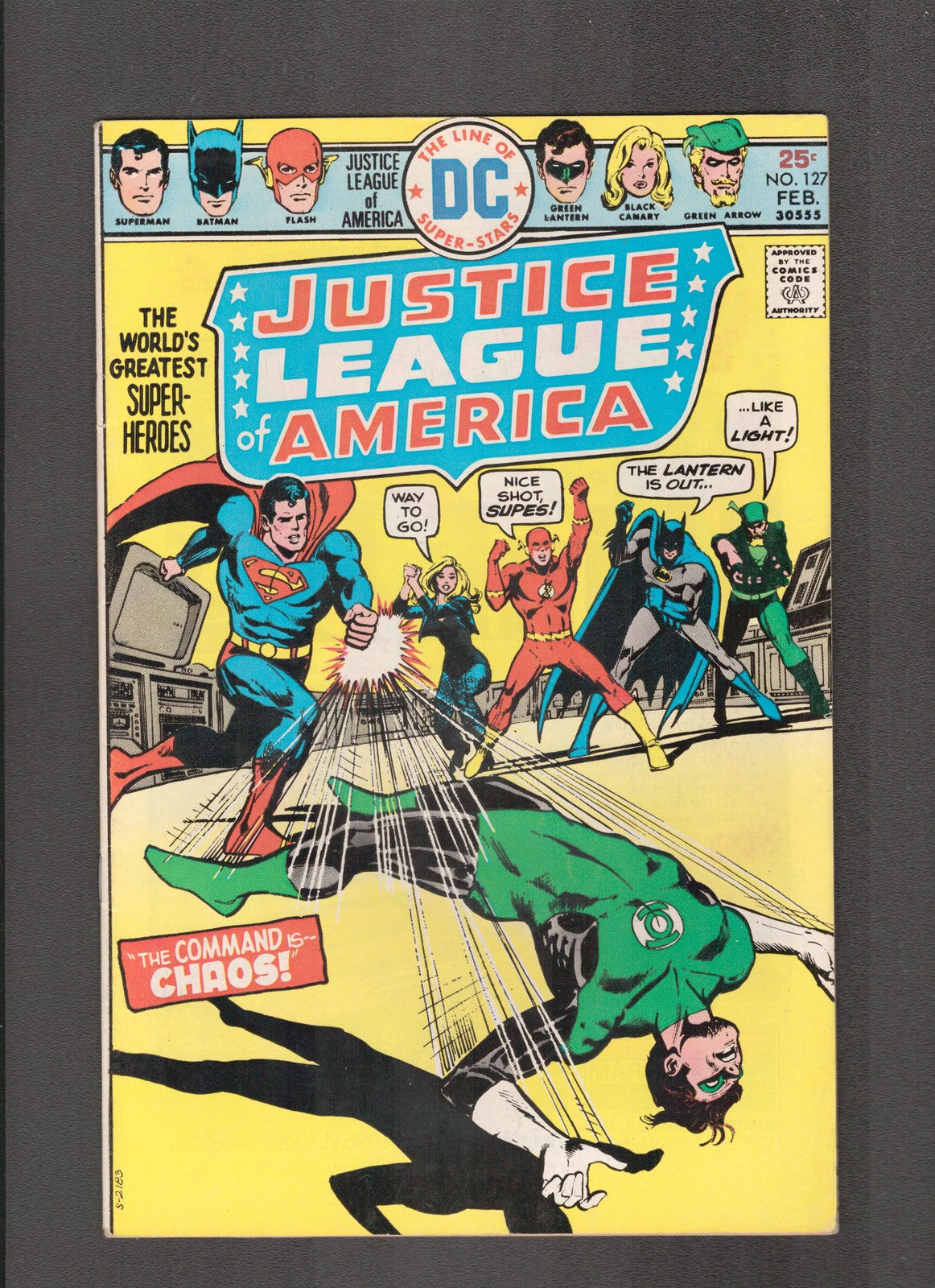 Justice League of America #127 (1976) Dick Giordano DC Comics