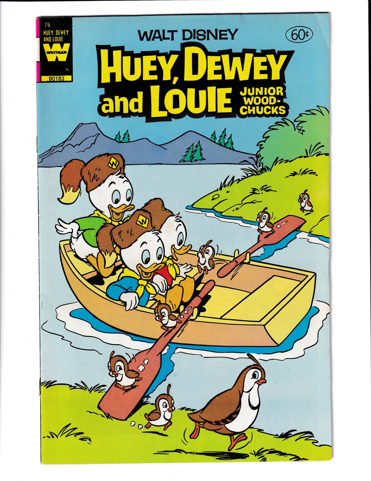 Huey, Dewey, and Louie: Junior Woodchucks #76 (1983) Whitman Comics