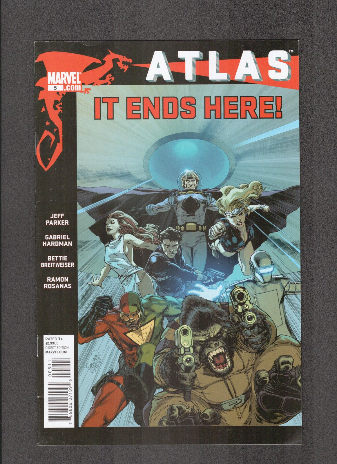Atlas #5 (2010) Marvel Comics