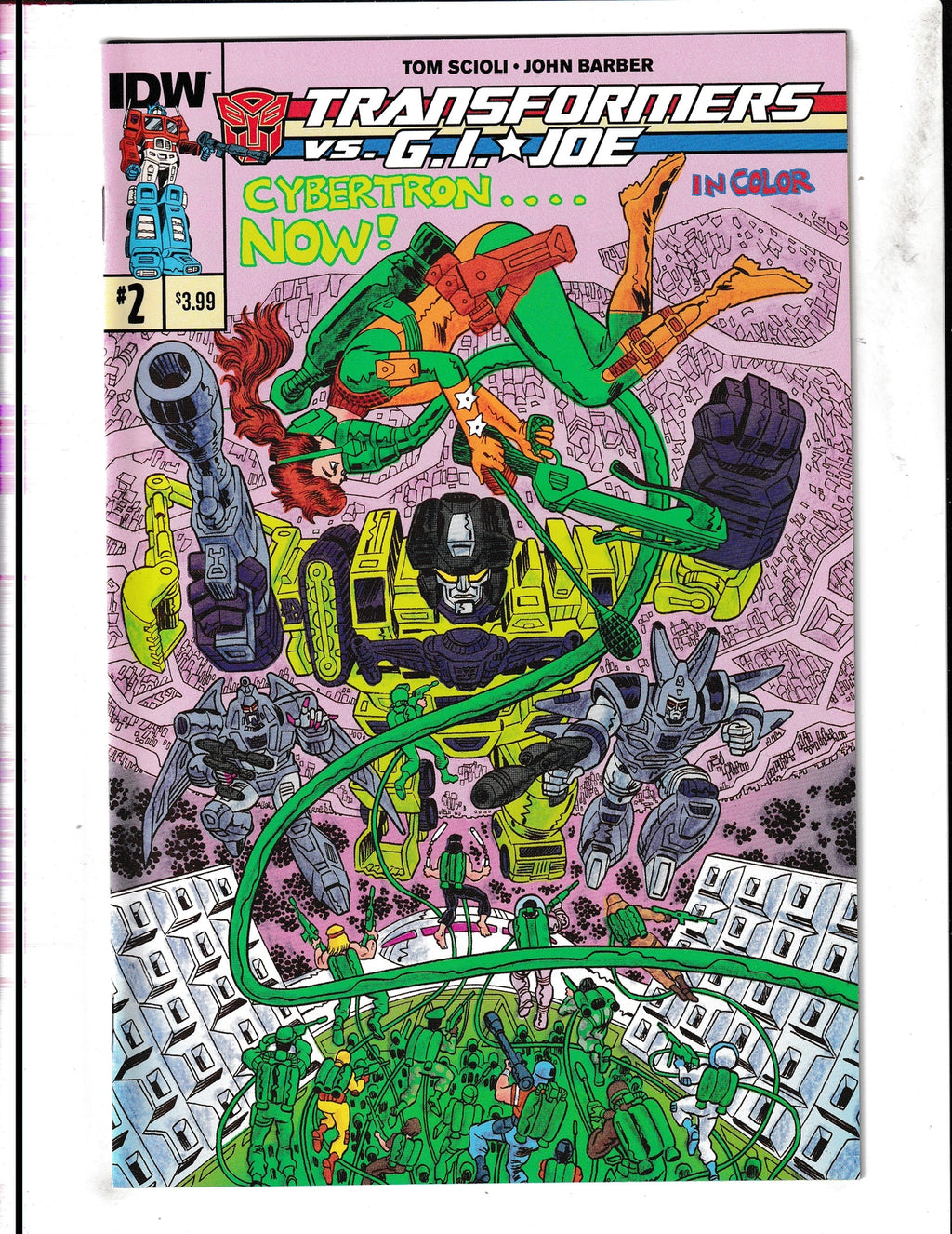 Transformers VS G.I. Joe #2 (2014) IDW Comics
