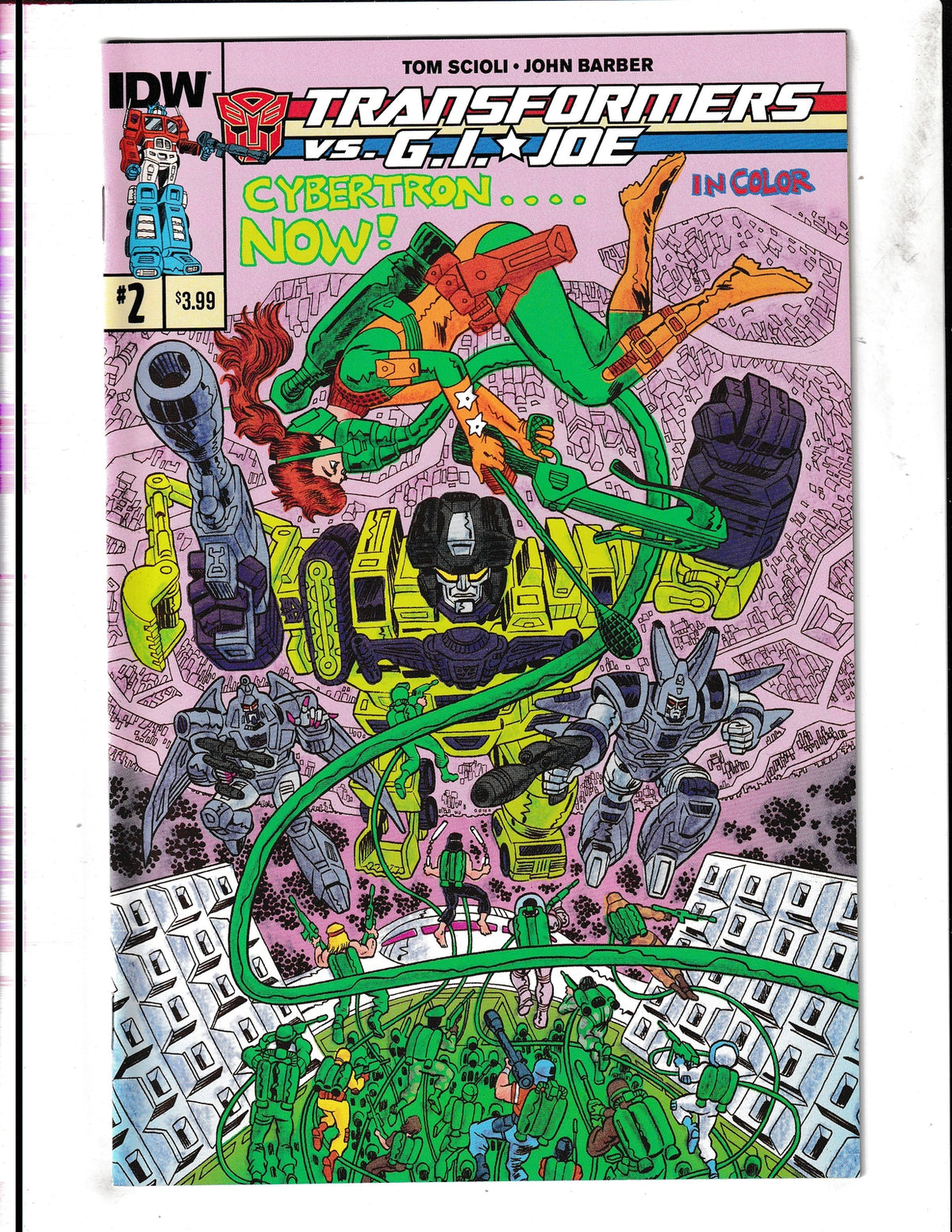 Transformers VS G.I. Joe #2 (2014) IDW Comics