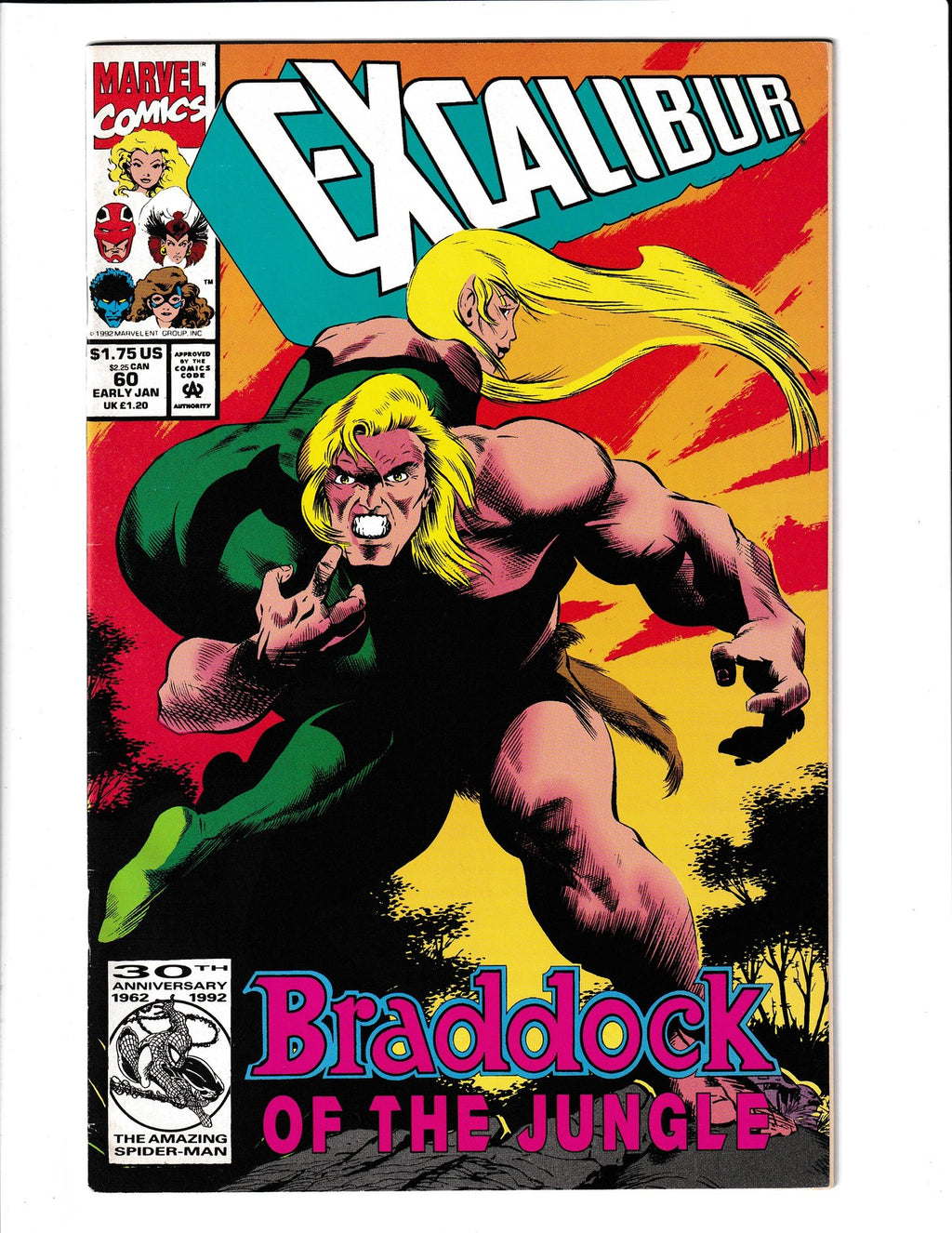 Excalibur #60 (1992) Marvel Comics