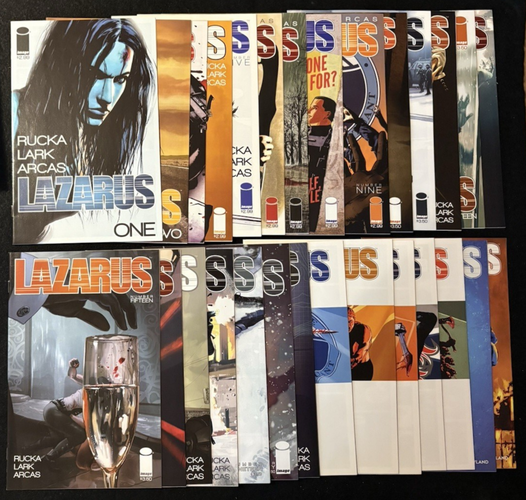 Lazarus #1-28 (2013) Complete Series Greg Rucka Image Comics