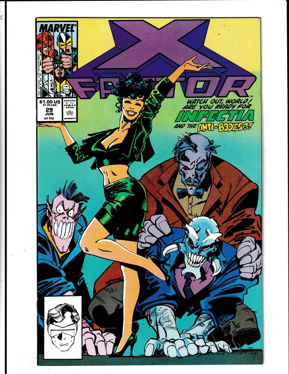 X-Factor #29 (1988) Marvel Comics