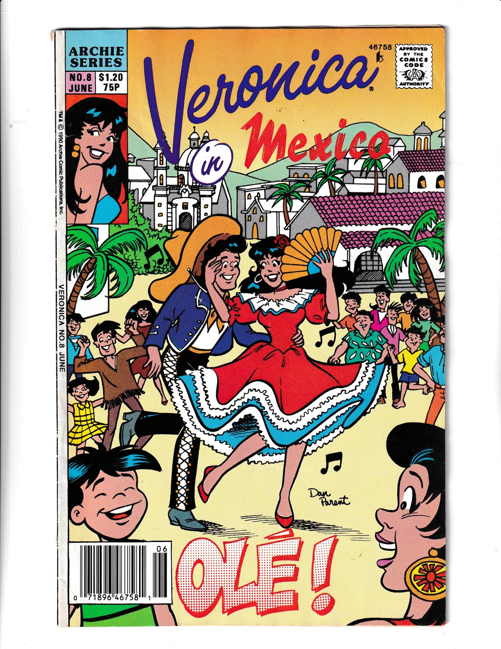 Veronica #8 (1990) In Mexico Archie Comics