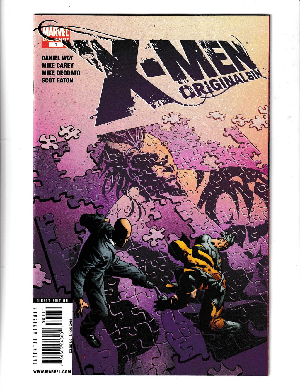 X-Men: Original Sin #1 (2008) Marvel Comics
