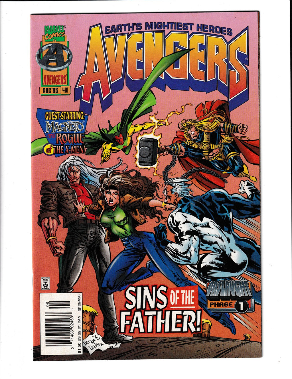 Avengers #401 (1996) Marvel Comics SKU:3453