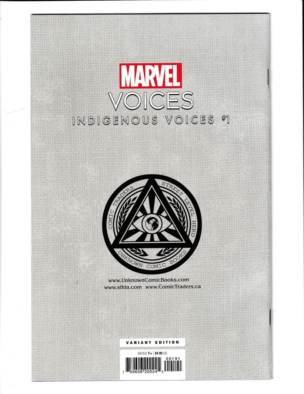 Marvel's Voices: Indigenous Voices #1Unknown-A (2021) Mack Variant Marvel Comics
