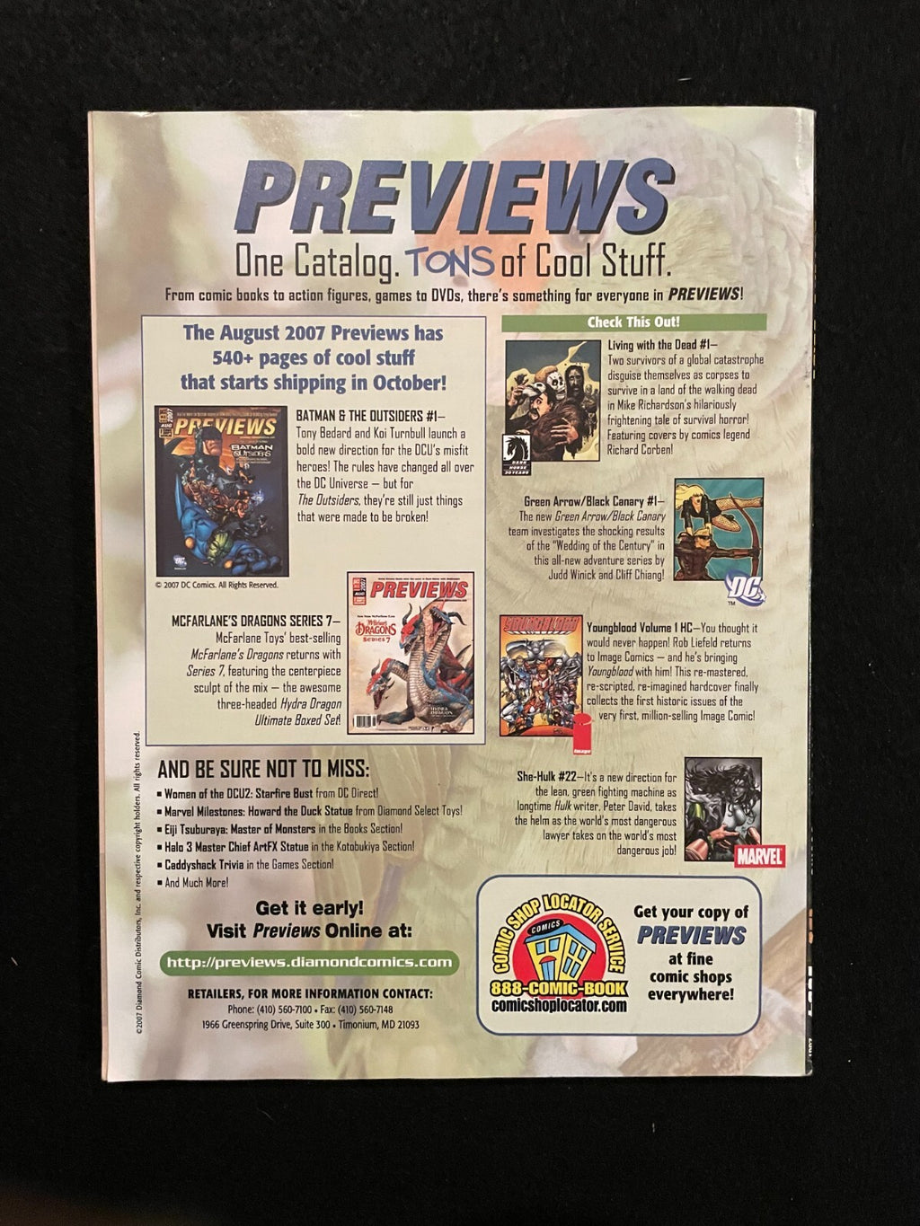Comics Buyer's Guide #1634 2007 - Brand New Condition