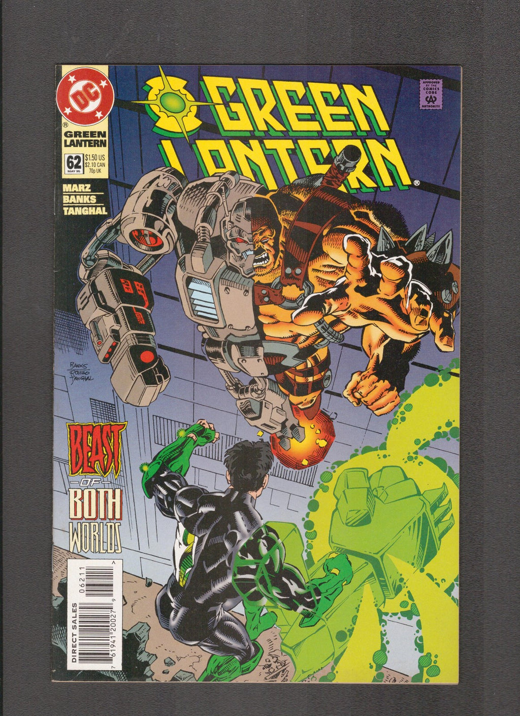 Green Lantern #62 (1995) Darryl Banks DC Comics