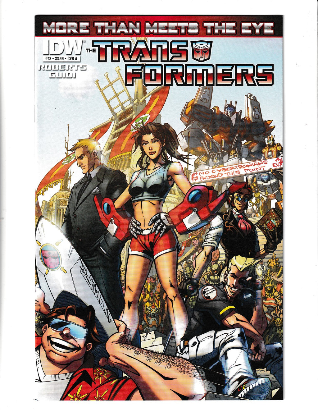 Transformers More Than Meets the Eye #13 (2013) Cover A IDW Comics