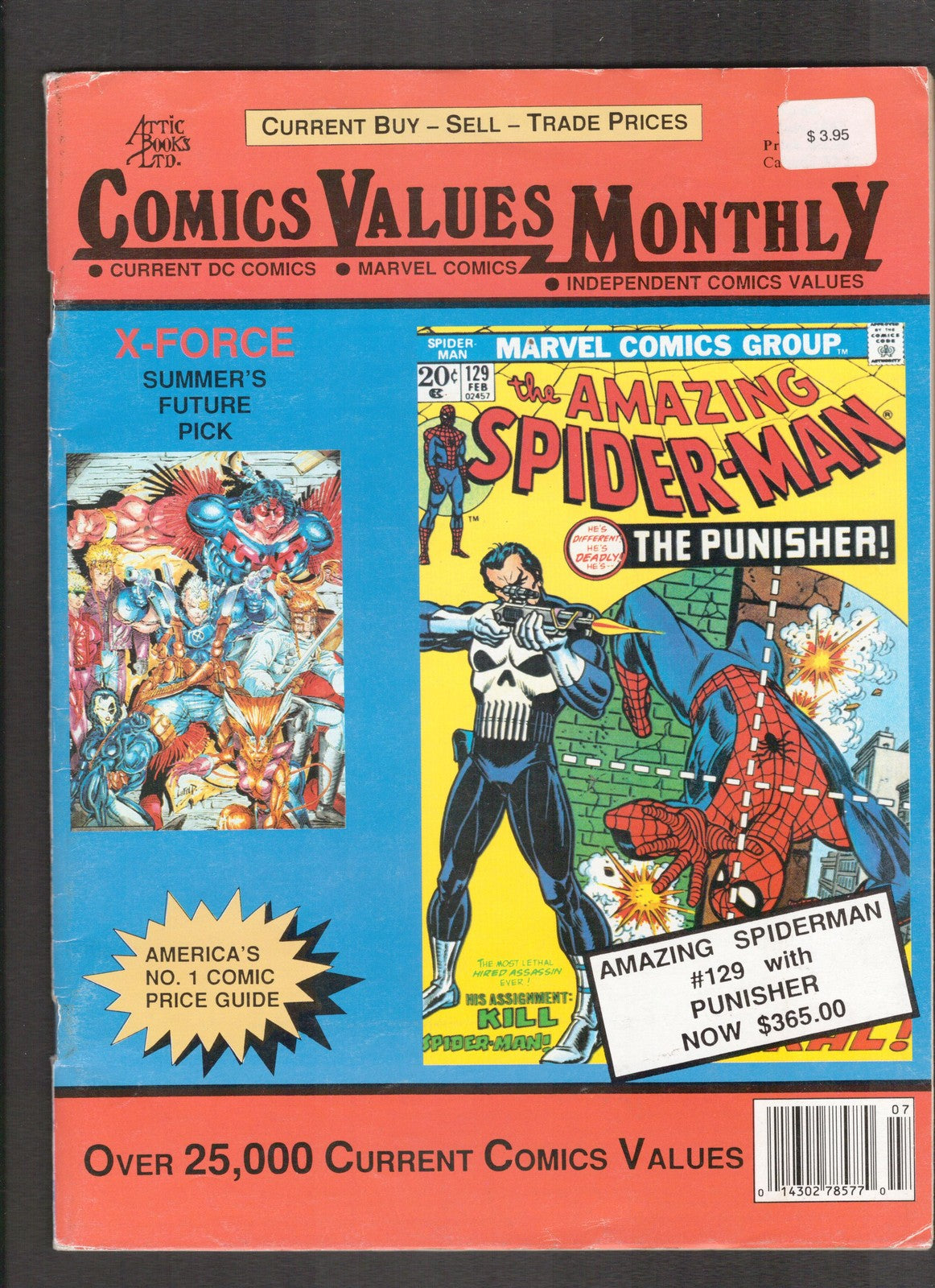 Comics Values Monthly #60 (1991) Attic Books Comics